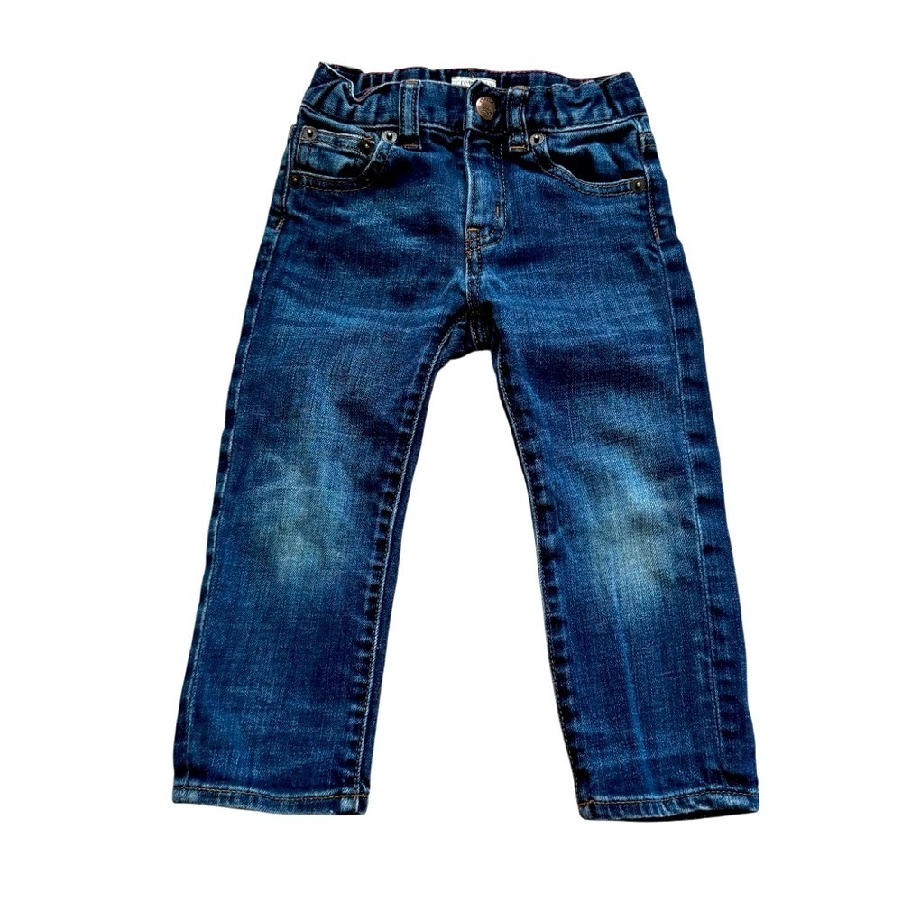 Crewcuts Blue Denim Jeans Toddler Boy size 2